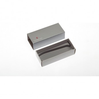Коробка для ножей VICTORINOX 111 мм толщиной до 6 уровней, картонная, серебристая 4.0091