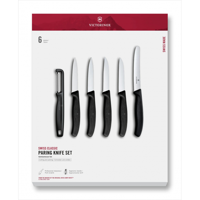 Набор кухонных ножей VICTORINOX SWISS CLASSIC PARING 6.7113.61G Набор кухонных ножей VICTORINOX SWISS CLASSIC PARING 6.7113.61G