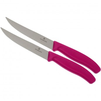 Набор ножей кухонных VICTORINOX SWISS CLASSIC (6.7936.12L5B), 2шт, розовый