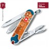Нож-брелок VICTORINOX CLASSIC GINGERBREAD LOVE 0.6223.L1909