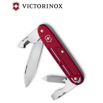 Нож перочинный VICTORINOX SYNERGY ALOX (0.8216.20) 93мм красный