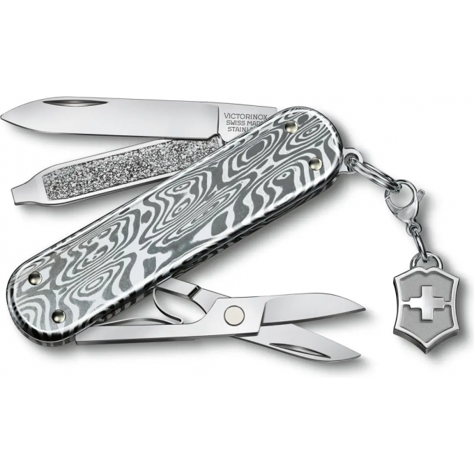 Нож VICTORINOX CLASSIC SD BRILLIANT DAMAST 0.6221.34