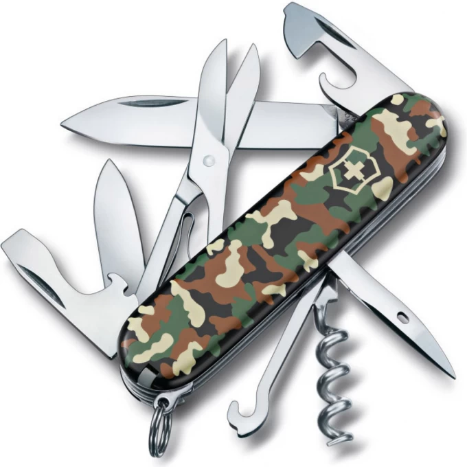 VICTORINOX CLIMBER 1.3703.94. Купить Офицерский нож на Официальном Сайте VICTORINOX в России.