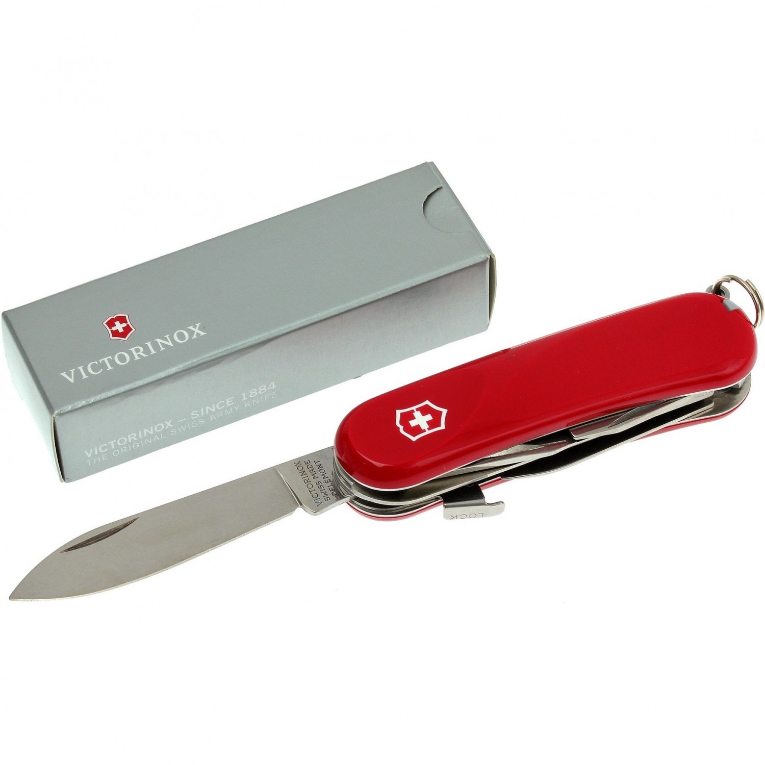 Navaja Victorinox Evolution 10 2.3803.E Color Rojo - Protek-1