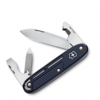 Нож перочинный VICTORINOX SYNERGY ALOX (0.8216.22) 93мм 9функц. синий