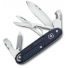 Нож перочинный VICTORINOX SYNERGY X ALOX () 93мм синий 0.8226.22