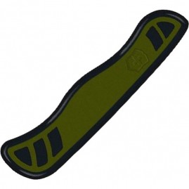 Передняя накладка для ножа VICTORINOX SWISS SOLDIER'S KNIFE 111 мм, нейлоновая, зеленая/чёрная