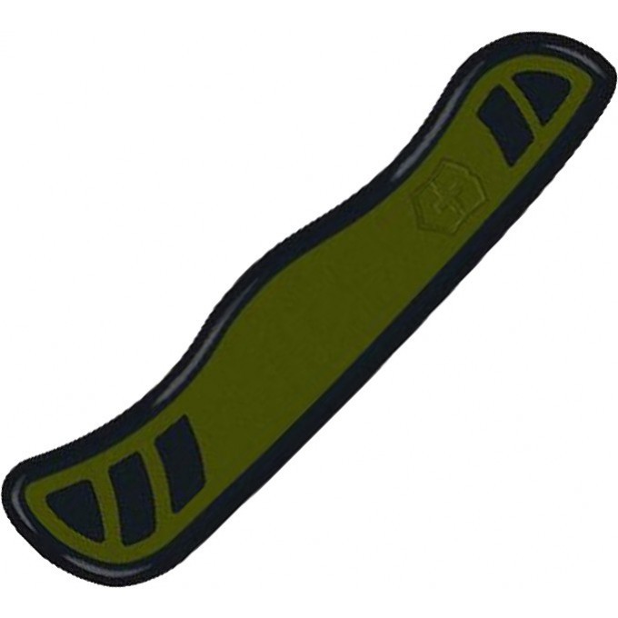 Передняя накладка для ножа VICTORINOX SWISS SOLDIER'S KNIFE 111 мм, нейлоновая, зеленая/чёрная C.8334.C7.10