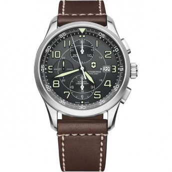 Швейцарские механические наручные часы VICTORINOX 241597 с хронографом