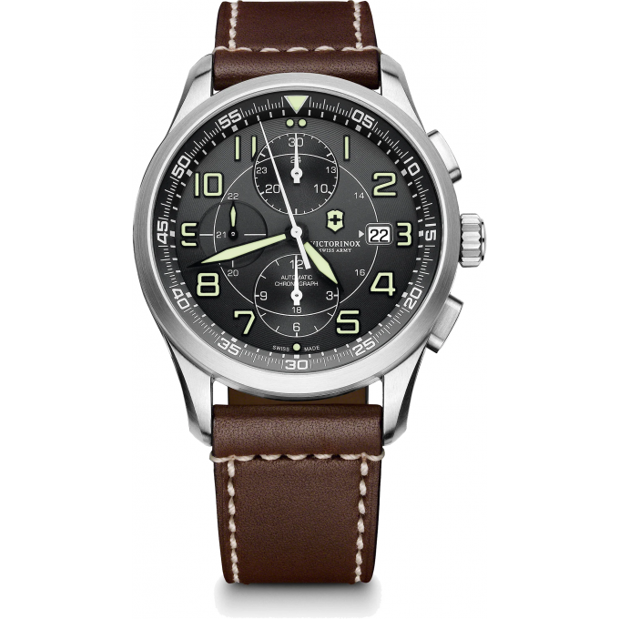 Швейцарские механические наручные часы VICTORINOX с хронографом 241597