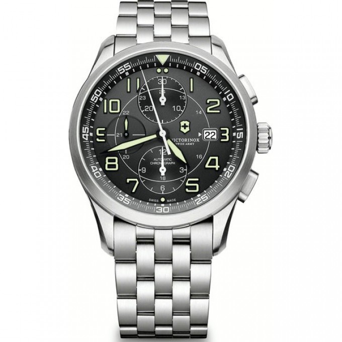 Швейцарские механические наручные часы VICTORINOX с хронографом 241620