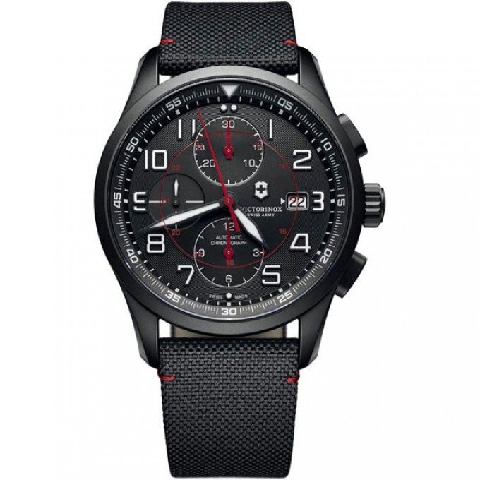 Швейцарские механические наручные часы VICTORINOX с хронографом 241721