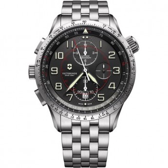 Швейцарские механические наручные часы VICTORINOX 241722 с хронографом