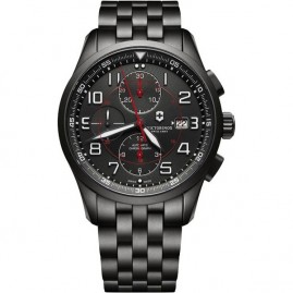 Швейцарские механические наручные часы VICTORINOX 241741 с хронографом
