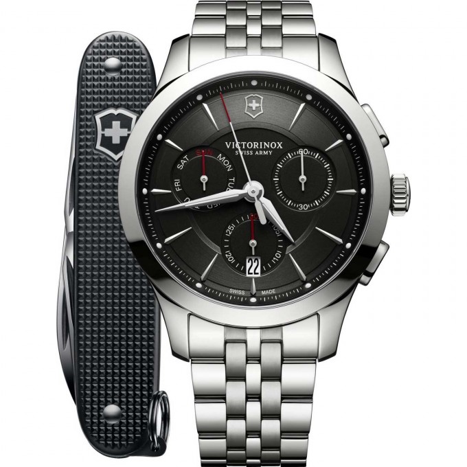 Швейцарские наручные часы VICTORINOX с хронографом 241745.1