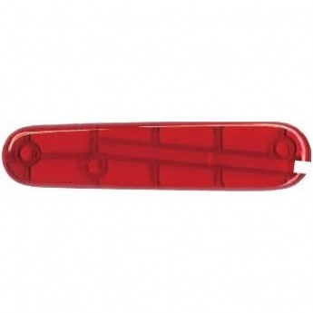 Задняя накладка для ножей VICTORINOX 84 мм, пластиковая, полупрозрачная красная C.2300.T4.10