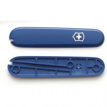 Задняя накладка для ножей VICTORINOX 84 мм, пластиковая, полупрозрачная синяя C.2302.T4