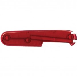 Задняя накладка для ножей VICTORINOX 91 мм, пластиковая, полупрозрачная красная C.3500.T4.10