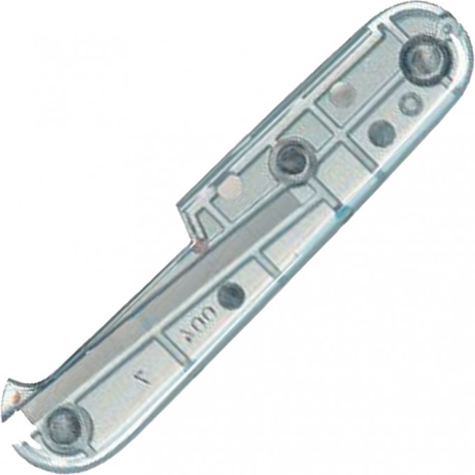 Задняя накладка для ножей VICTORINOX 91 мм, пластиковая, полупрозрачная серебристая C.3607.T4.10