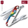 Нож-брелок VICTORINOX CLASSIC GUACAMAYA 0.6223.L1709