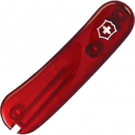 Передняя накладка для ножей VICTORINOX 85 мм, пластиковая, полупрозрачная красная C.2700.ET3