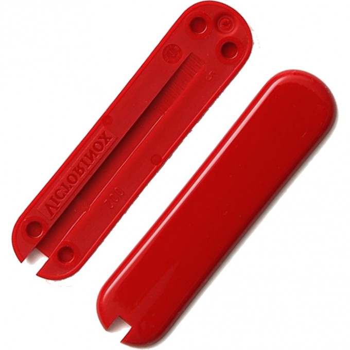 Задняя накладка для ножей VICTORINOX 58 мм, пластиковая, красная C.6200.4