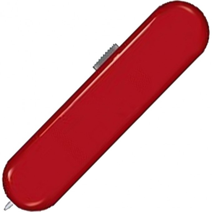 Задняя накладка для ножей VICTORINOX 58 мм, с отверстием под шариковую ручку, пластиковая, красная C.6300.4