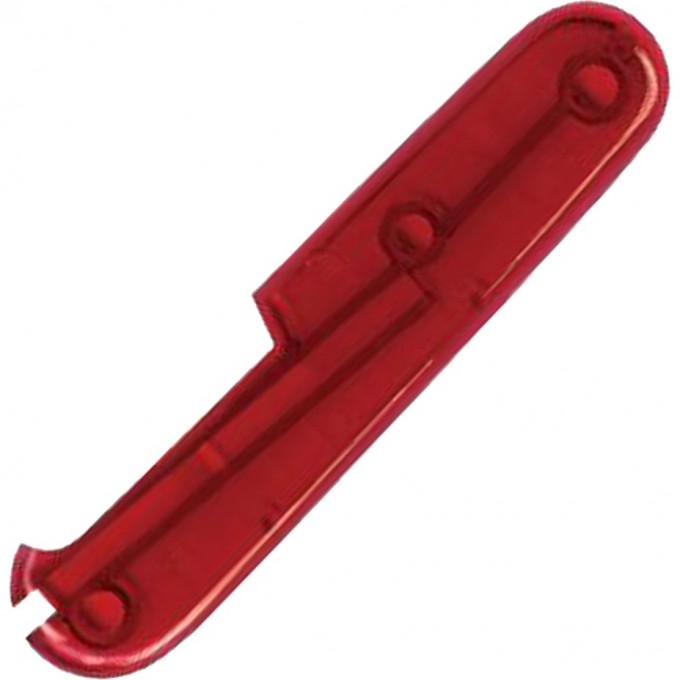 Задняя накладка для ножей VICTORINOX 91 мм, пластиковая, полупрозрачная красная C.3600.T4
